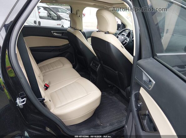 2FMPK3J98KBB24909 2019 FORD EDGE Black Vista de la etiqueta del VIN