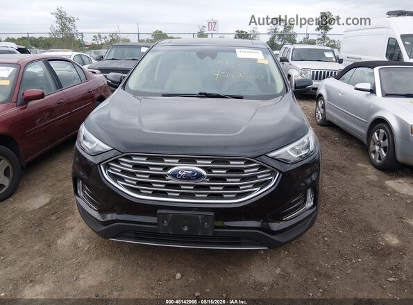 2FMPK3J98KBB24909 2019 FORD EDGE Black Vista frontal