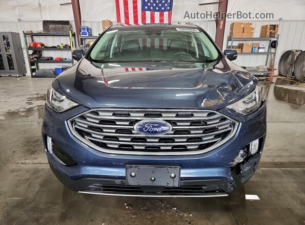 2FMPK3J98KBC05702 2019 FORD EDGE Blue 