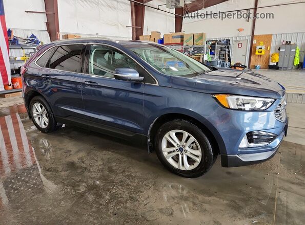 2FMPK3J98KBC05702 2019 FORD EDGE Blue 