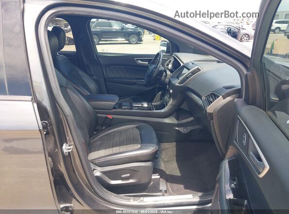 2FMPK3J98LBB19078 2020 FORD EDGE Gray Вид салону спереду