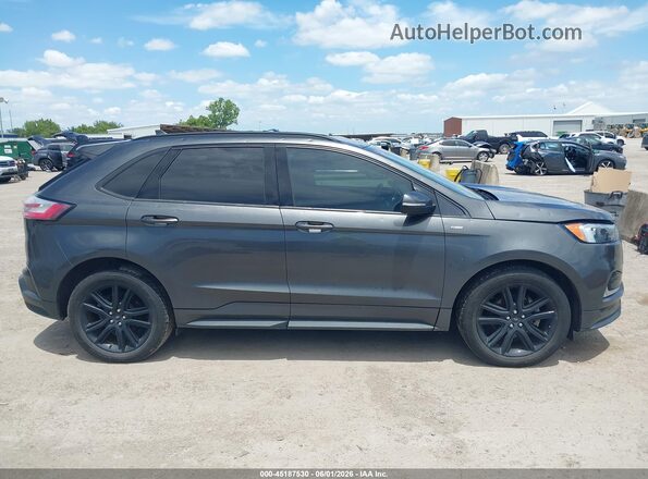 2FMPK3J98LBB19078 2020 FORD EDGE Gray Вид задньої частини салону