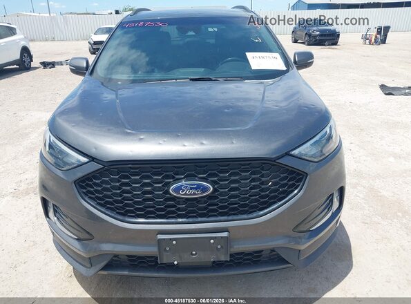 2FMPK3J98LBB19078 2020 FORD EDGE Gray Вид щитка приладів