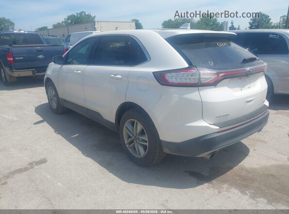 2FMPK3J99GBC01665 2016 FORD EDGE Белый Задняя левая четверть