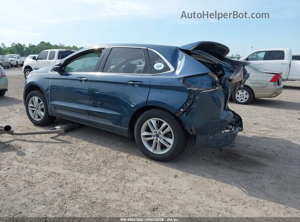 2FMPK3J99GBC04517 2016 FORD EDGE Blue Задня ліва чверть