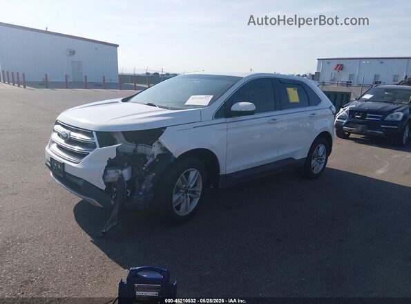 2FMPK3J99HBB44207 2017 FORD EDGE White Передня ліва чверть