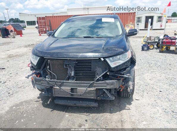 2FMPK3J99HBC12487 2017 FORD EDGE Black Front view