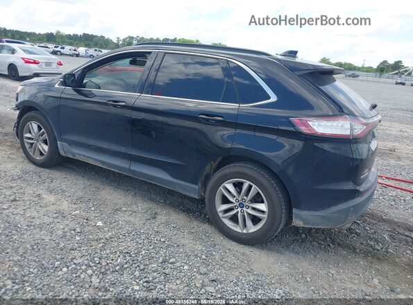 2FMPK3J99HBC12487 2017 FORD EDGE Black Rear left