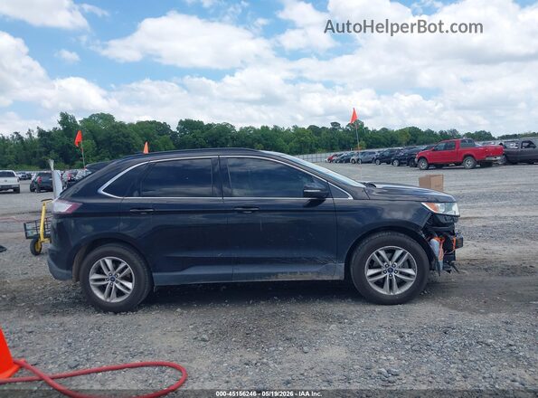 2FMPK3J99HBC12487 2017 FORD EDGE Black Rear interior view
