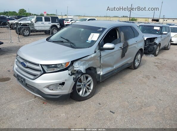 2FMPK3J99JBC38139 2018 FORD EDGE Silver Vista tres cuartos delantera izquierda