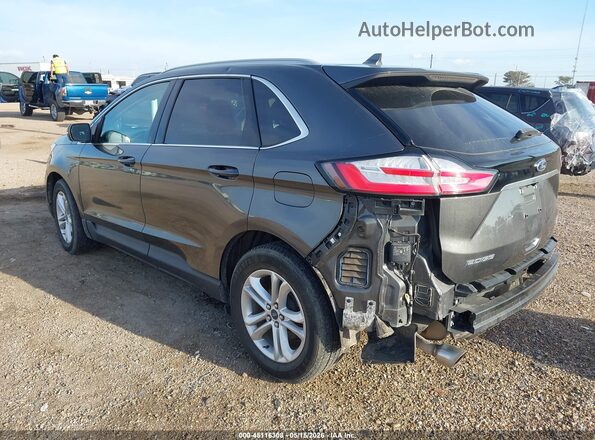 2FMPK3J99KBB68921 2019 FORD EDGE Gray Trasero izquierdo