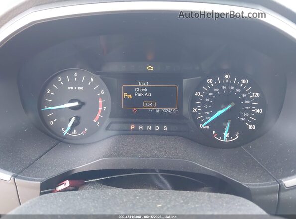 2FMPK3J99KBB68921 2019 FORD EDGE Gray Vista de los asientos traseros