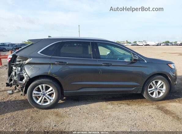 2FMPK3J99KBB68921 2019 FORD EDGE Gray Vista interior de 360 grados