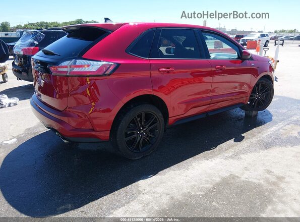 2FMPK3J9XMBA00109 2021 FORD EDGE Red Հետևի աջ