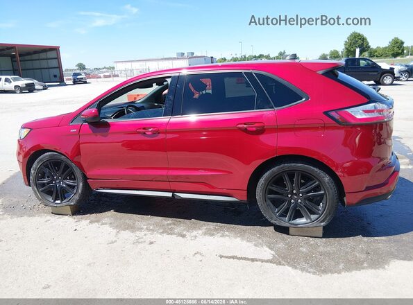 2FMPK3J9XMBA00109 2021 FORD EDGE Red Սալոնի հետևի տեսք