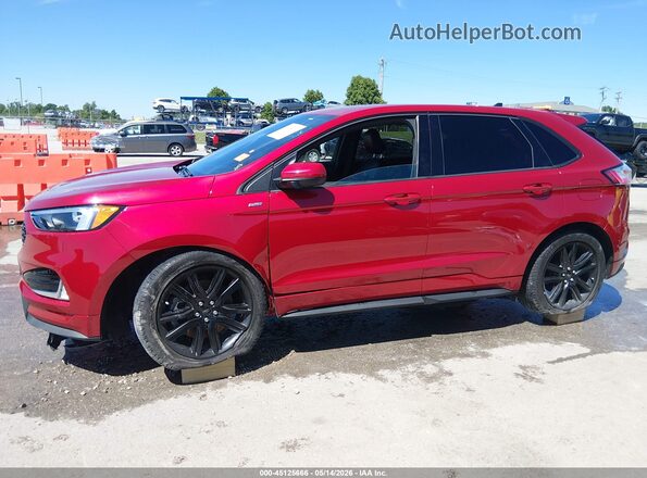 2FMPK3J9XMBA00109 2021 FORD EDGE Red Դիմացի տեսք