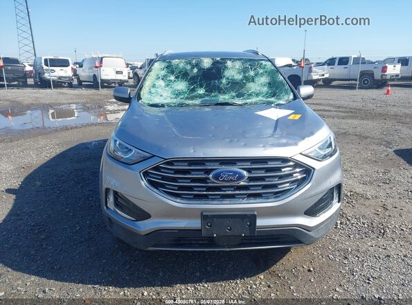 2FMPK3J9XMBA16875 2021 FORD EDGE Silver უკანა სალონის ხედი