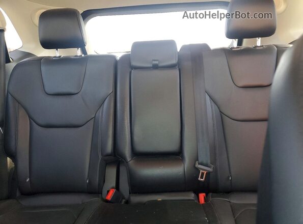 2FMPK3K80JBC62402 2018 FORD EDGE Gray უკანა სავარძლების ხედი