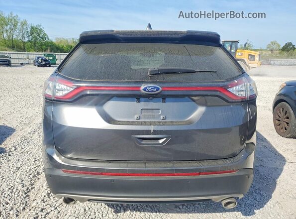 2FMPK3K80JBC62402 2018 FORD EDGE Gray უკანა ხედი