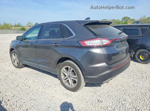 2FMPK3K80JBC62402 2018 FORD EDGE Gray უკანა მარცხენა