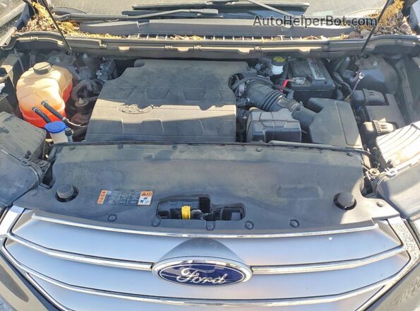 2FMPK3K80JBC62402 2018 FORD EDGE Gray ძრავის განყოფილების ხედი