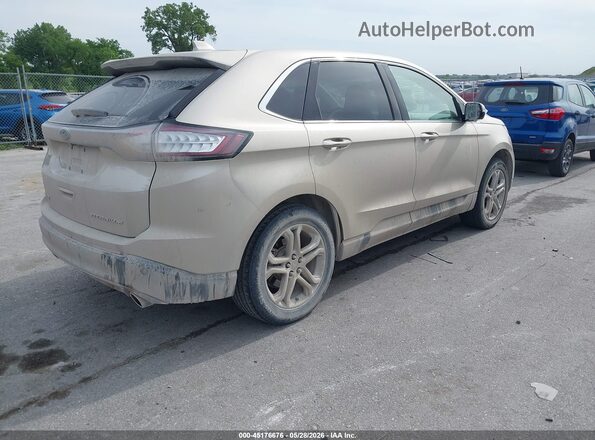 2FMPK3K81JBB95003 2018 FORD EDGE Gold Rear right