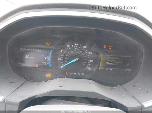 2FMPK3K81JBB95003 2018 FORD EDGE Gold Rear seats view