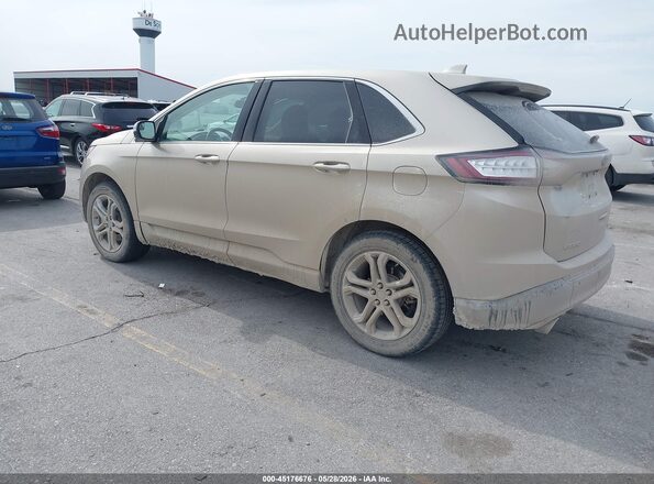 2FMPK3K81JBB95003 2018 FORD EDGE Gold Rear left