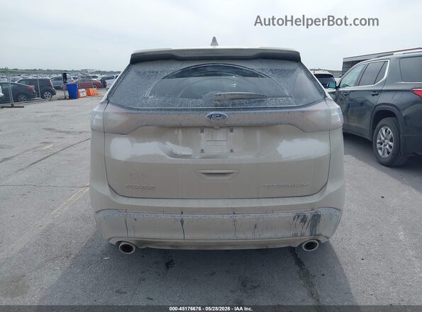 2FMPK3K81JBB95003 2018 FORD EDGE Gold 