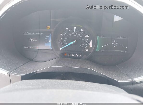2FMPK3K82GBC24548 2016 FORD EDGE Red Вид задніх сидінь
