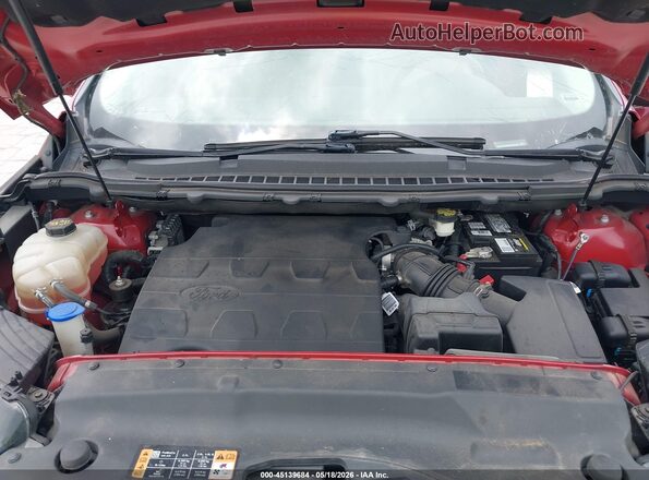 2FMPK3K82GBC24548 2016 FORD EDGE Red Вид ззаду