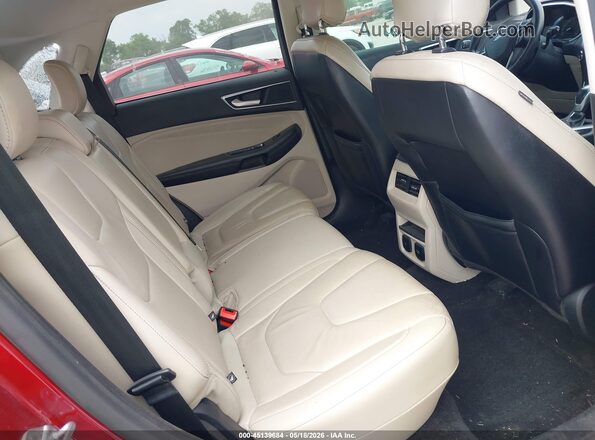 2FMPK3K82GBC24548 2016 FORD EDGE Red Вид наклейки з VIN-кодом