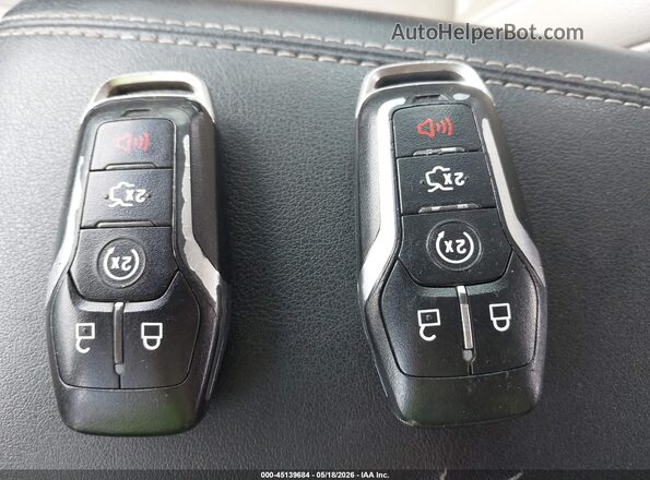 2FMPK3K82GBC24548 2016 FORD EDGE Red Вид панелі приладів