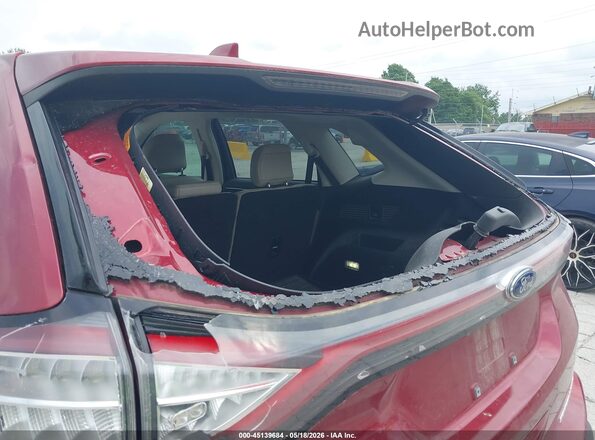 2FMPK3K82GBC24548 2016 FORD EDGE Red 