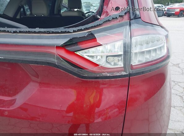 2FMPK3K82GBC24548 2016 FORD EDGE Red 