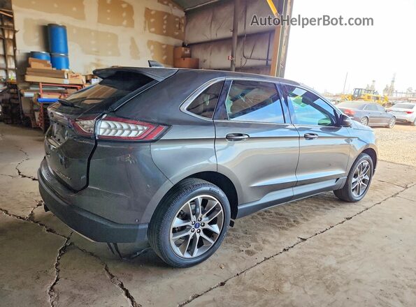 2FMPK3K83JBB15331 2018 FORD EDGE Gray 