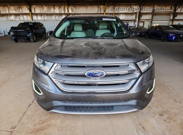 2FMPK3K83JBB15331 2018 FORD EDGE Gray 
