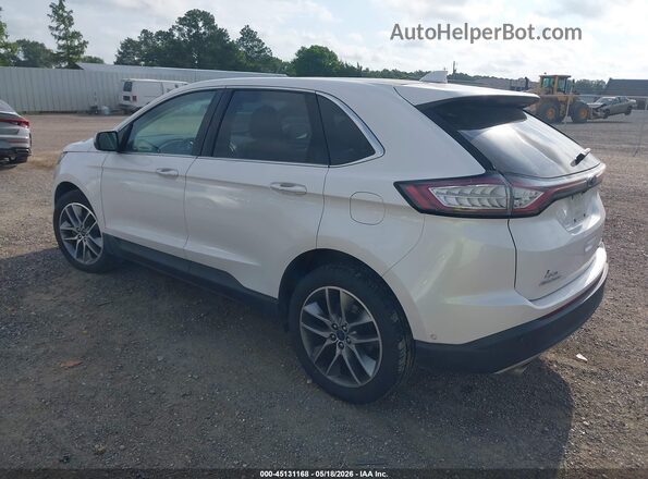2FMPK3K88GBC23405 2016 FORD EDGE White Rear left