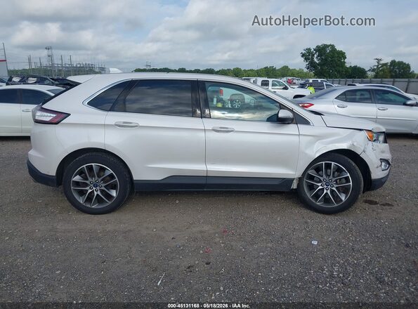 2FMPK3K88GBC23405 2016 FORD EDGE White 360 interior view