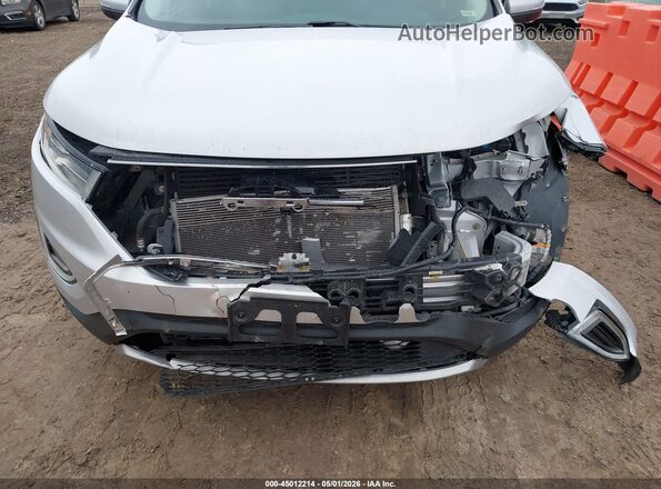 2FMPK3K8XJBC32937 2018 FORD EDGE Silver Front view