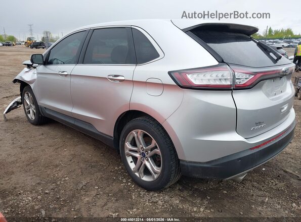 2FMPK3K8XJBC32937 2018 FORD EDGE Silver Rear left