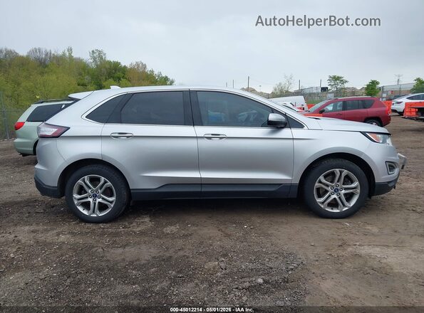 2FMPK3K8XJBC32937 2018 FORD EDGE Silver Rear interior view