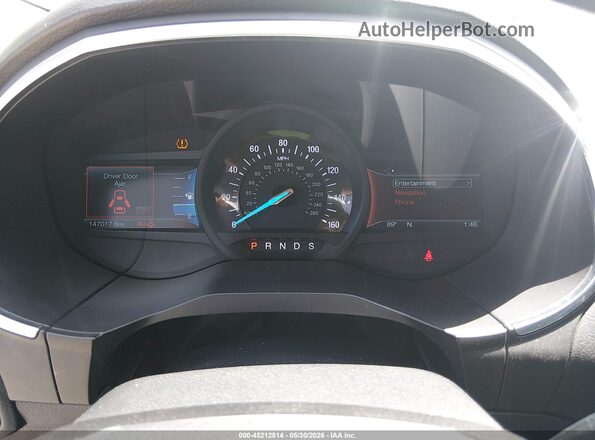 2FMPK3K90JBB07924 2018 FORD EDGE Белый Вид задних сидений