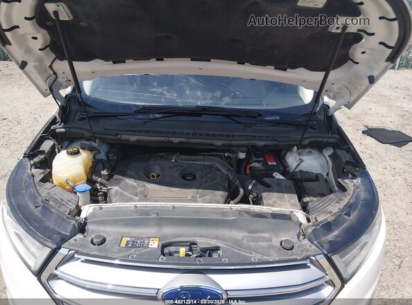 2FMPK3K90JBB07924 2018 FORD EDGE Белый Вид сзади