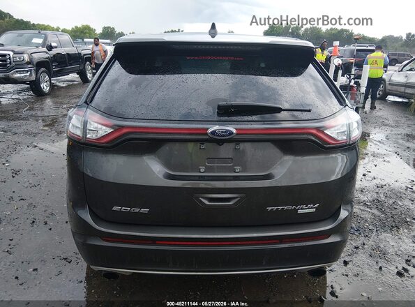 2FMPK3K90JBB45217 2018 FORD EDGE Gray 