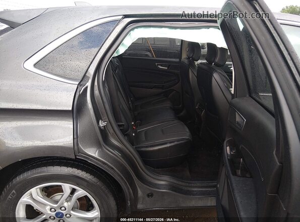 2FMPK3K90JBB45217 2018 FORD EDGE Gray VIN sticker view