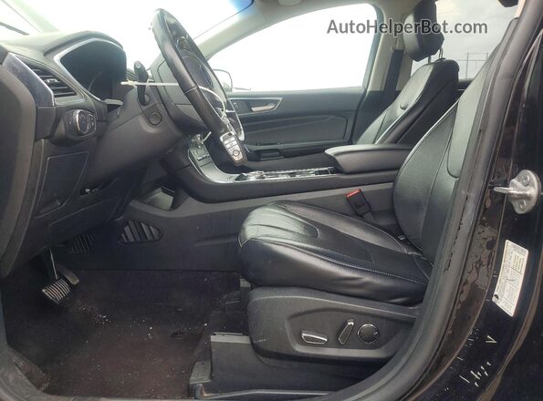2FMPK3K90KBC37218 2019 FORD EDGE Black 