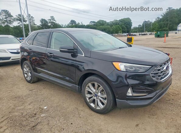 2FMPK3K90KBC37218 2019 FORD EDGE Black 
