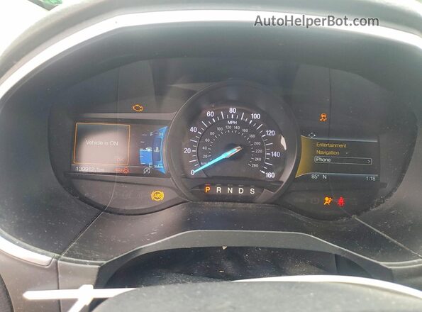 2FMPK3K90KBC37218 2019 FORD EDGE Black 