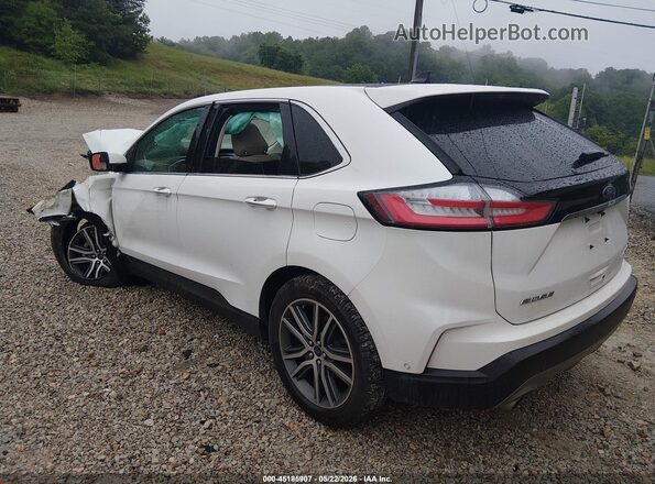 2FMPK3K90LBB52123 2020 FORD EDGE White Задня ліва чверть